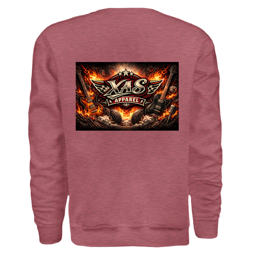 Heather Sport Scarlet Red - BACK