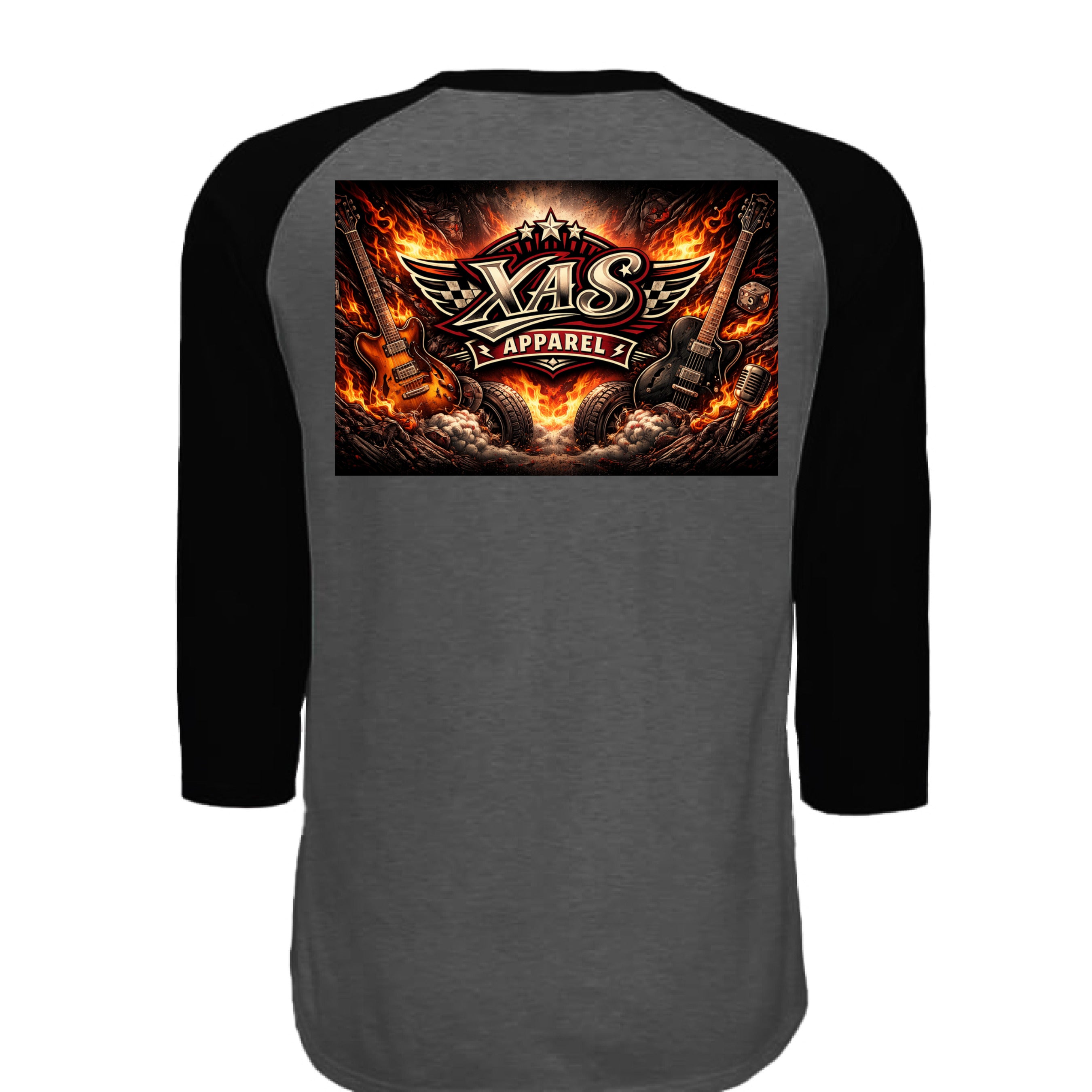 Dark He Gry/Bk - BACK