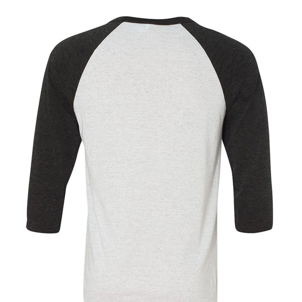 WHT FLCK/CHAR TRIBLND - BACK